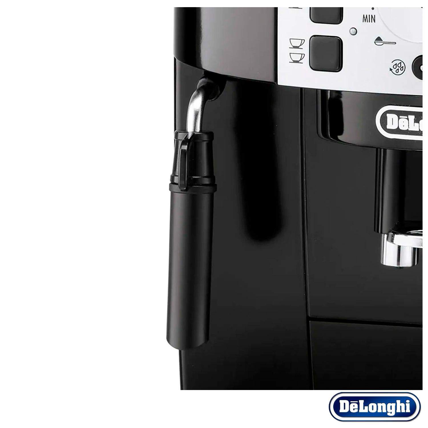 Cafeteira DeLonghi Super Automática Magnifica S Preta para Café, Cappuccino, Leite Quente e Chá - ECAM 22.110B