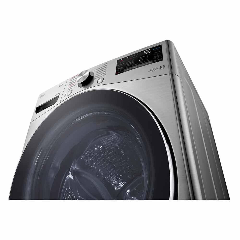 Lava e Seca Smart LG 18kg Inox Look com AIDD™ WD18SV2S6BA