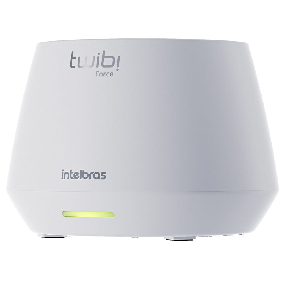 Roteador Mesh Twibi Force AX 1500 Intelbras Wi-Fi 6, Suporta Até 600MB Cobertura Até 280m², Até 128 Dispositivos, 2