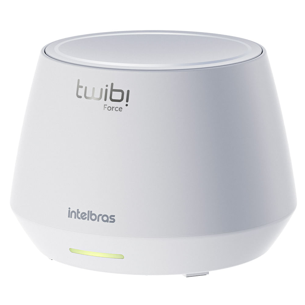 Roteador Mesh Twibi Force AX 1500 Intelbras Wi-Fi 6, Suporta Até 600MB Cobertura Até 280m², Até 128 Dispositivos, 2