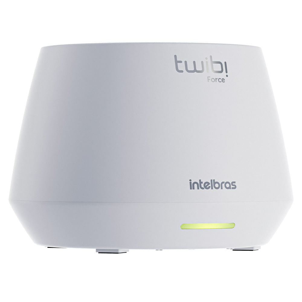 Roteador Mesh Twibi Force AX 1500 Intelbras Wi-Fi 6, Suporta Até 600MB Cobertura Até 280m², Até 128 Dispositivos, 2