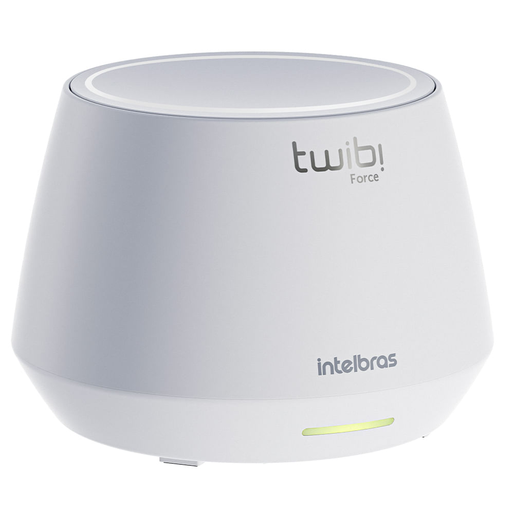 Roteador Mesh Twibi Force AX 1500 Intelbras Wi-Fi 6, Suporta Até 600MB Cobertura Até 280m², Até 128 Dispositivos, 2
