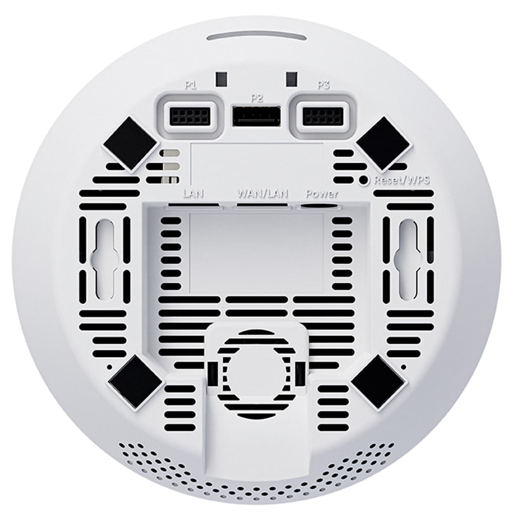 Roteador Mesh Twibi Force AX 1500 Intelbras Wi-Fi 6, Suporta Até 600MB Cobertura Até 280m², Até 128 Dispositivos, 2