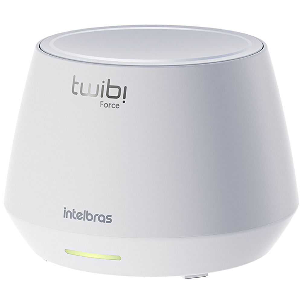 Roteador Mesh Twibi Force AX 1500 Intelbras Wi-Fi 6, Suporta Até 600MB Cobertura Até 280m², Até 128 Dispositivos, 1