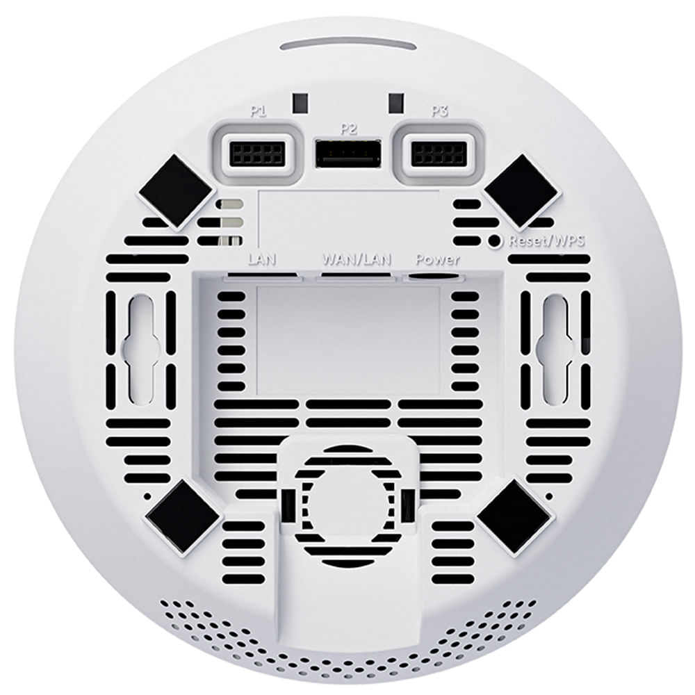 Roteador Mesh Twibi Force AX 1500 Intelbras Wi-Fi 6, Suporta Até 600MB Cobertura Até 280m², Até 128 Dispositivos, 1