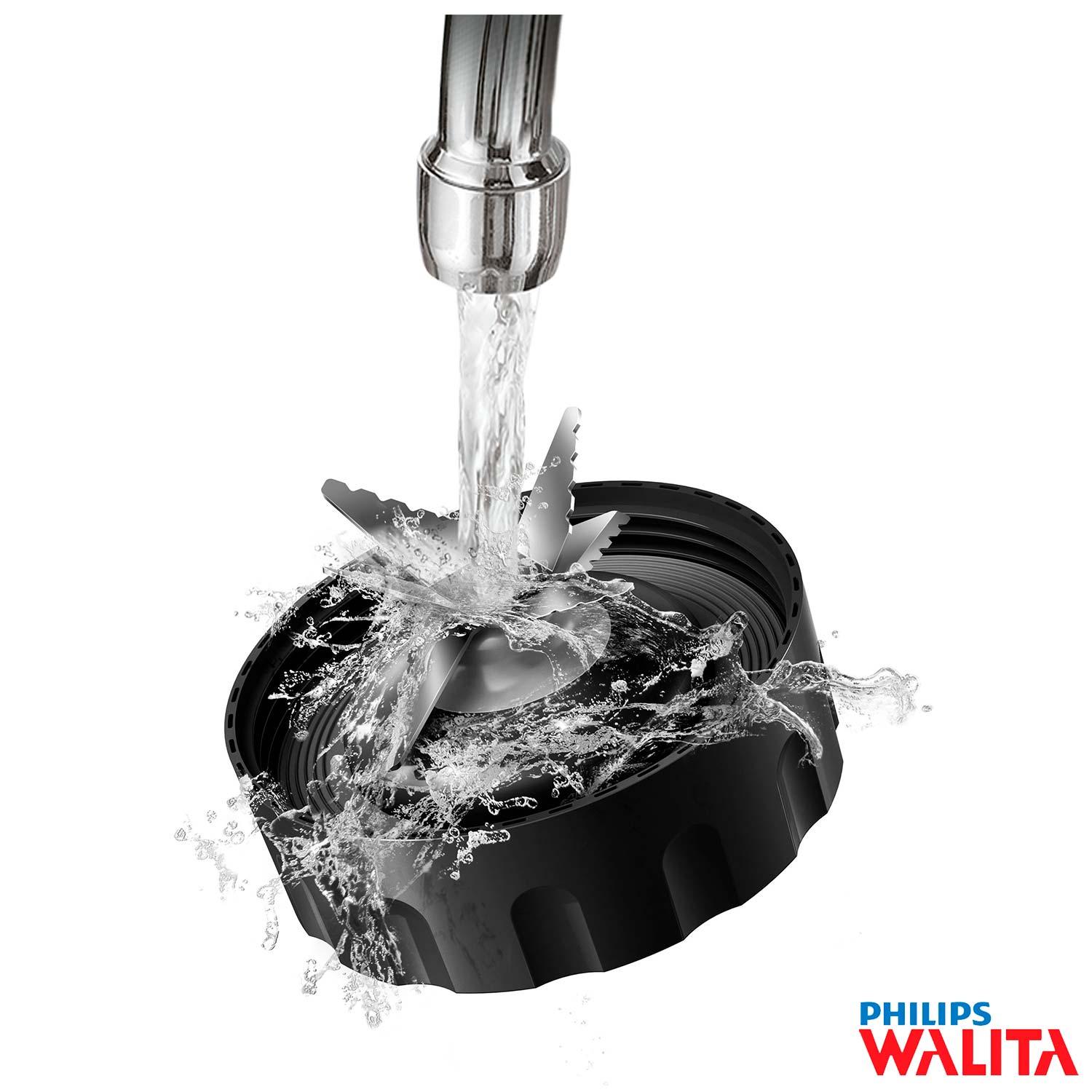 Liquidificador Philips Walita Problend com 12 Velocidades e Jarra  Tritan com 3,0 Litros Preto - RI2242