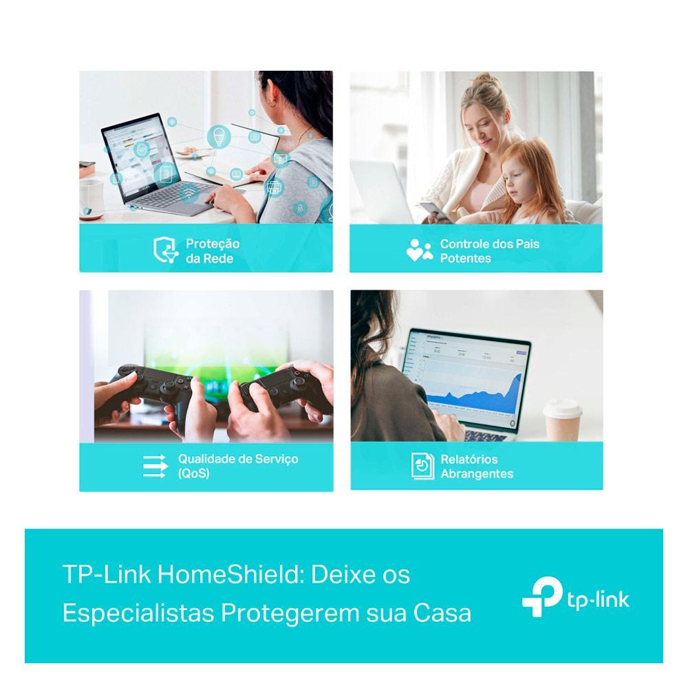 Roteador Wifi Mesh TP-LINK Deco X50 Gigabit Dual-Band AX3000 com 02 Unidades