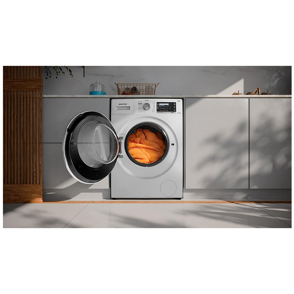 Lava e Seca Brastemp 10kg/6kg Branca Água Quente com Smart Sensor, Tira Manchas Pro e Motor Inverter - BNC10AB