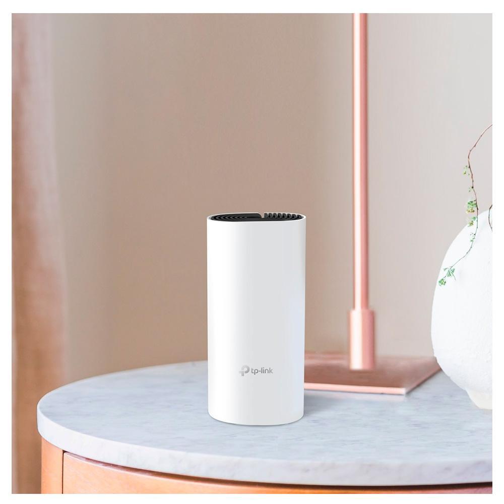 Roteador Mesh Wi-Fi 5 Gigabit Dualband AC1200 TPLink Deco M4 2-Pack, Até 250m², Até 1167 MBPS, Até 100 Dispositivos