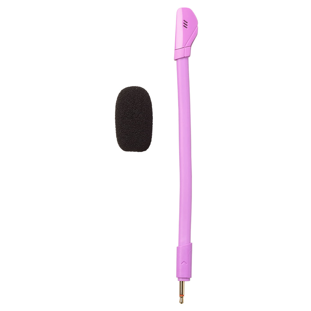 Fone de Ouvido JBL Quantum 100 M2 Headset Gamer Rosa e Lilás Microfone Boom Destacável