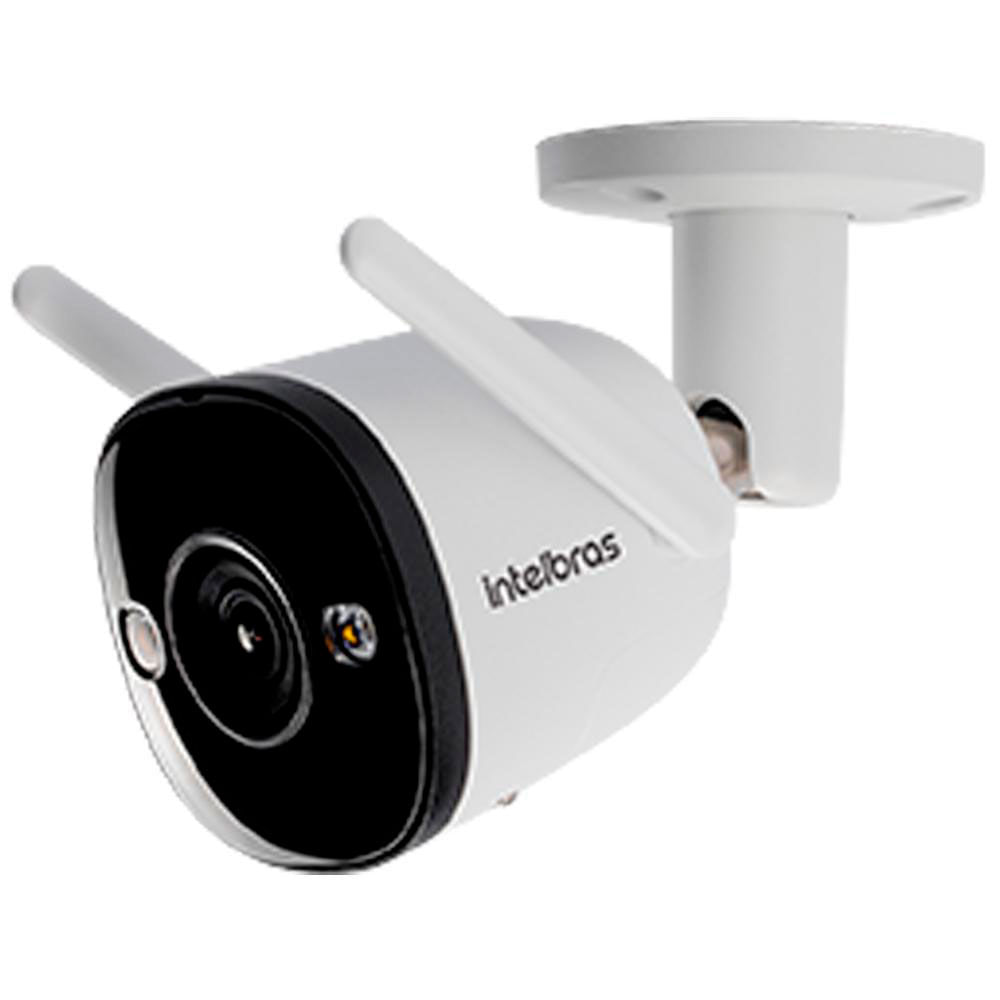 Câmera De Segurança Externa Wi-Fi Full Color Intelbras IM5+ Compatível Alexa E Google, Proteção IP67 Microfone Inte