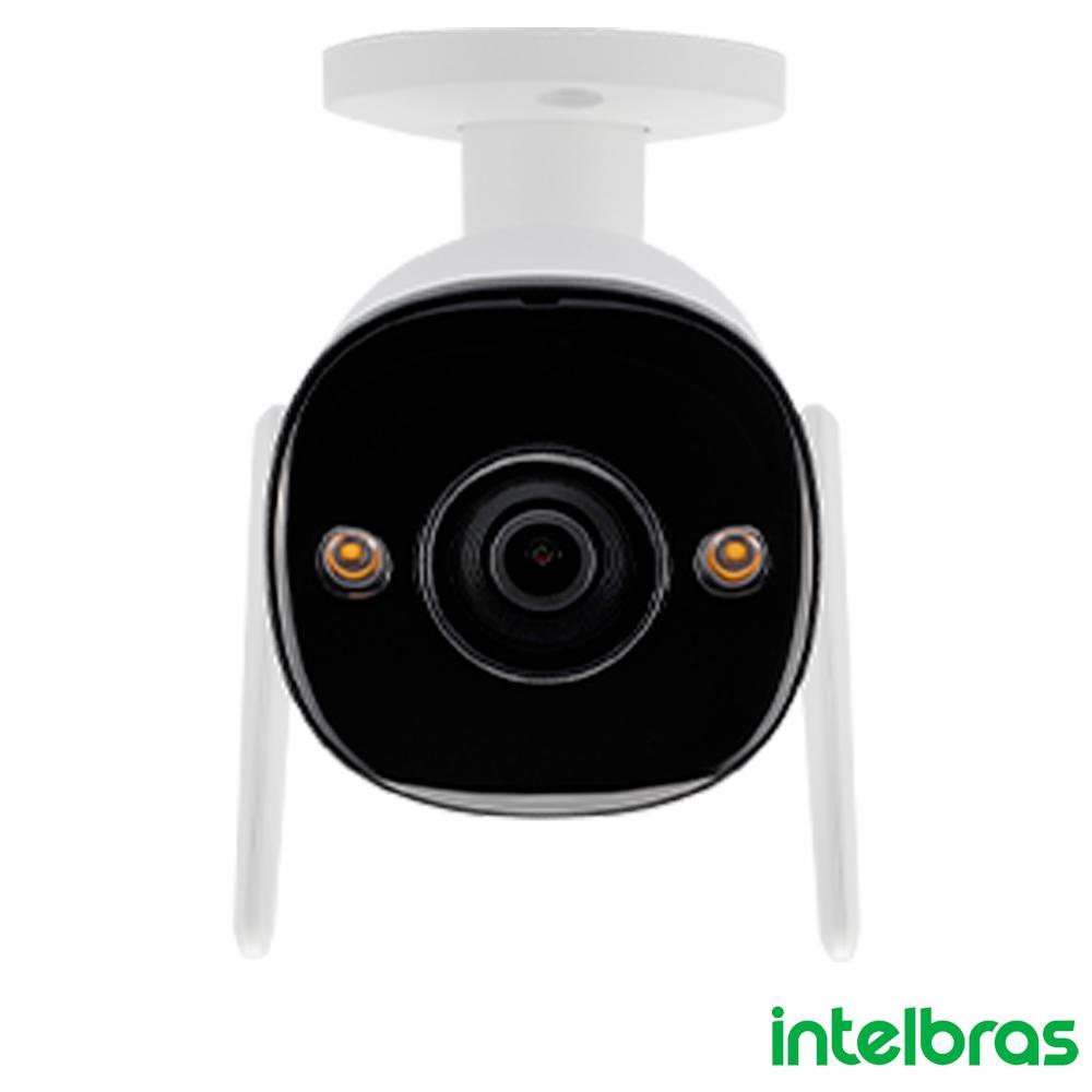 Câmera De Segurança Externa Wi-Fi Full Color Intelbras IM5+ Compatível Alexa E Google, Proteção IP67 Microfone Inte