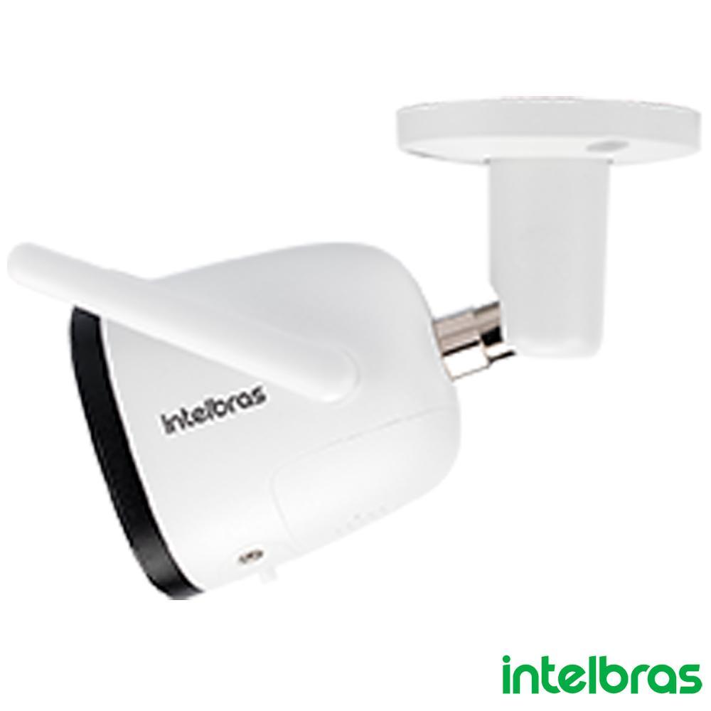 Câmera De Segurança Externa Wi-Fi Full Color Intelbras IM5+ Compatível Alexa E Google, Proteção IP67 Microfone Inte