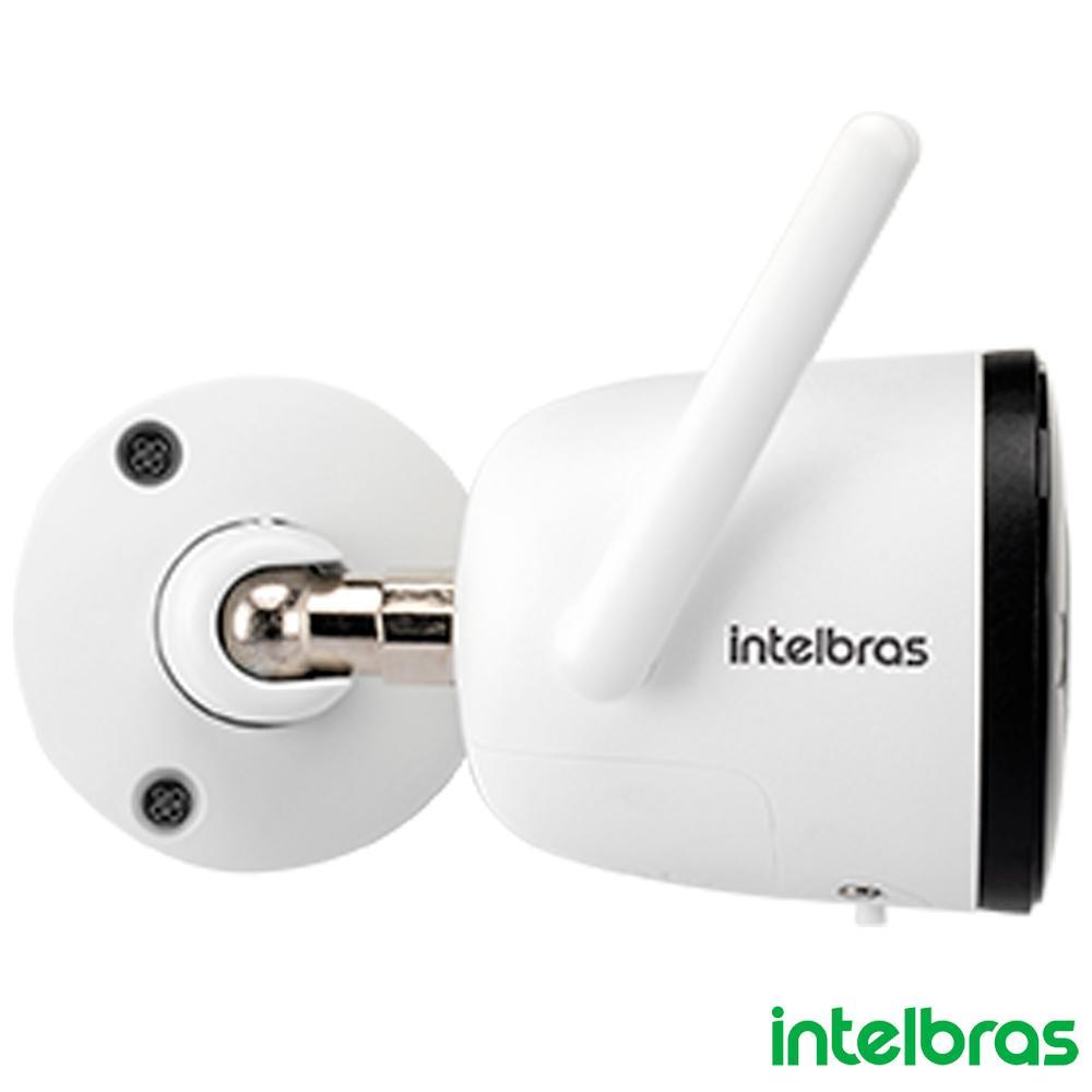 Câmera De Segurança Externa Wi-Fi Full Color Intelbras IM5+ Compatível Alexa E Google, Proteção IP67 Microfone Inte