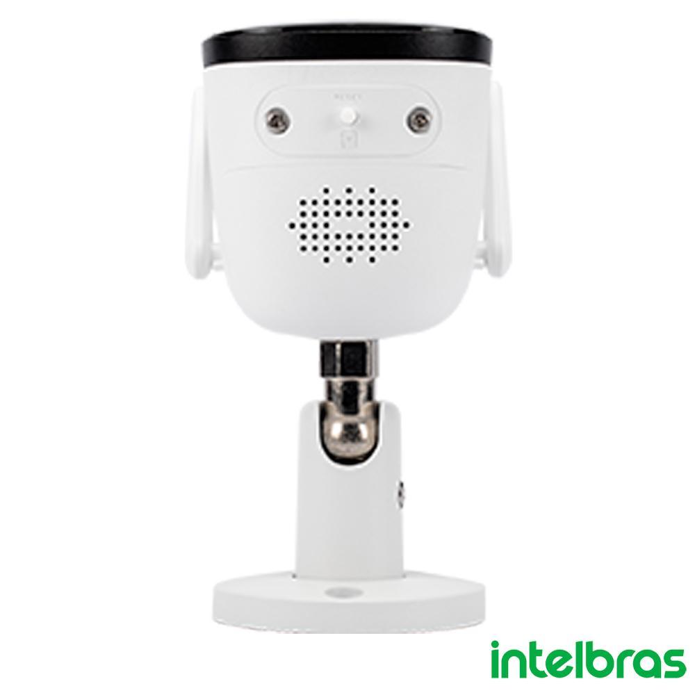 Câmera De Segurança Externa Wi-Fi Full Color Intelbras IM5+ Compatível Alexa E Google, Proteção IP67 Microfone Inte