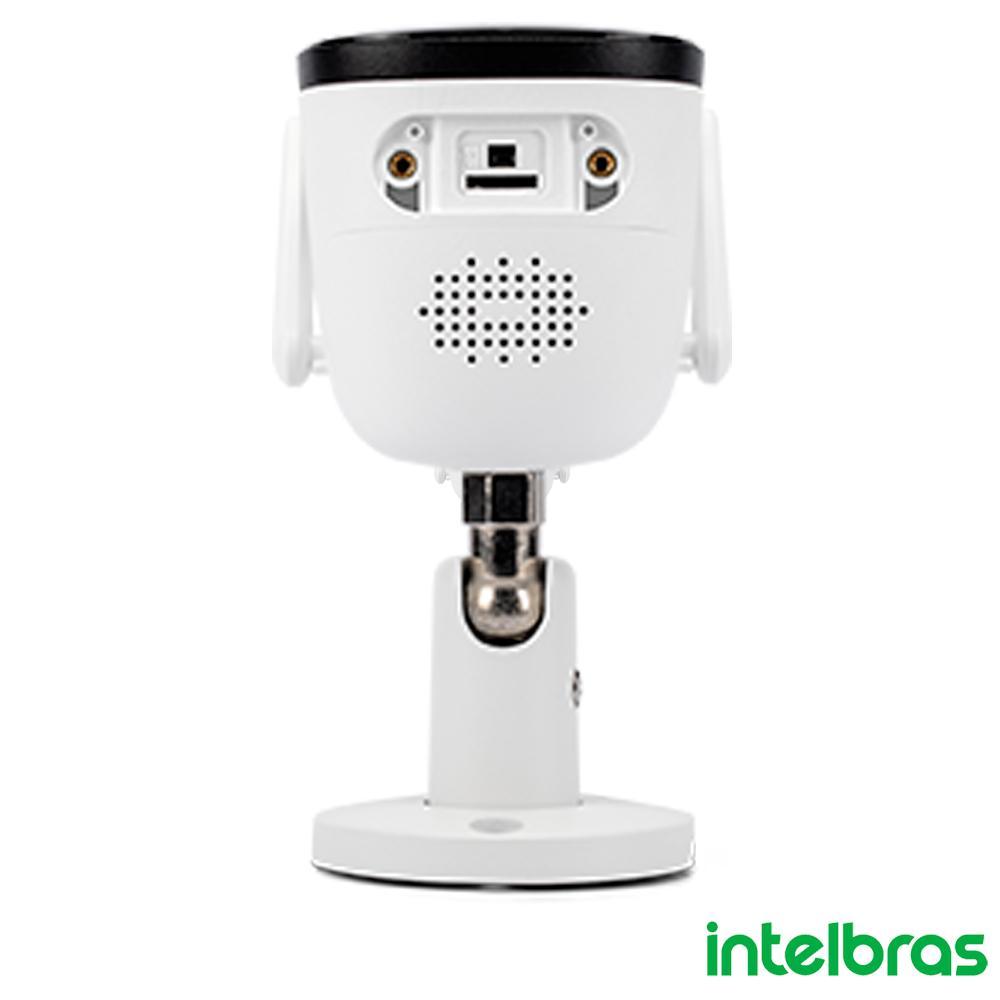 Câmera De Segurança Externa Wi-Fi Full Color Intelbras IM5+ Compatível Alexa E Google, Proteção IP67 Microfone Inte