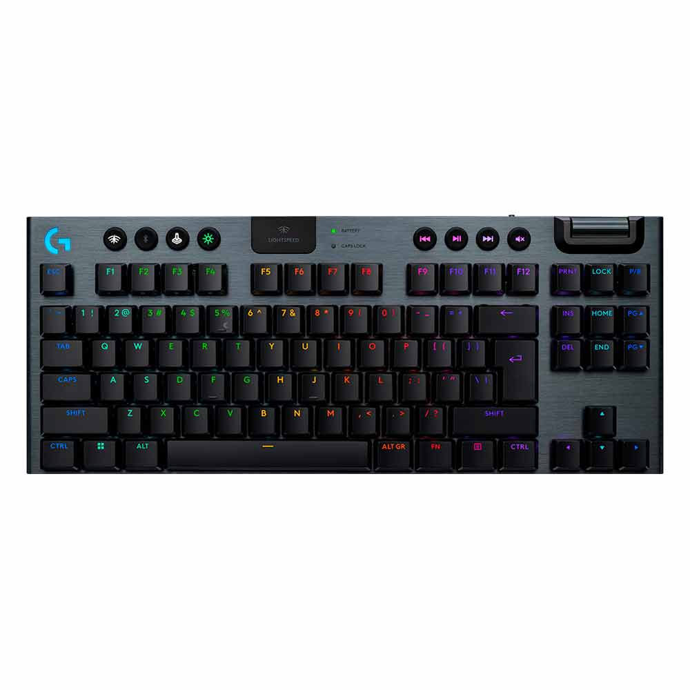 Teclado Mecânico Gamer Sem fio G915 X TKL Preto com Layout Americano - Logitech G - 920-012715