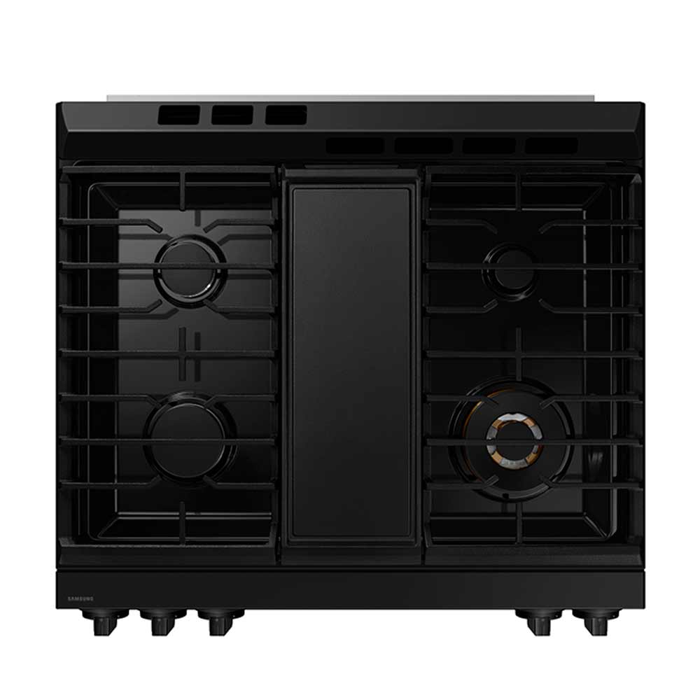 Fogão de Piso Samsung de 05 Bocas Serie 3 com Wifi e Air Fry Inox - NSG6DG83