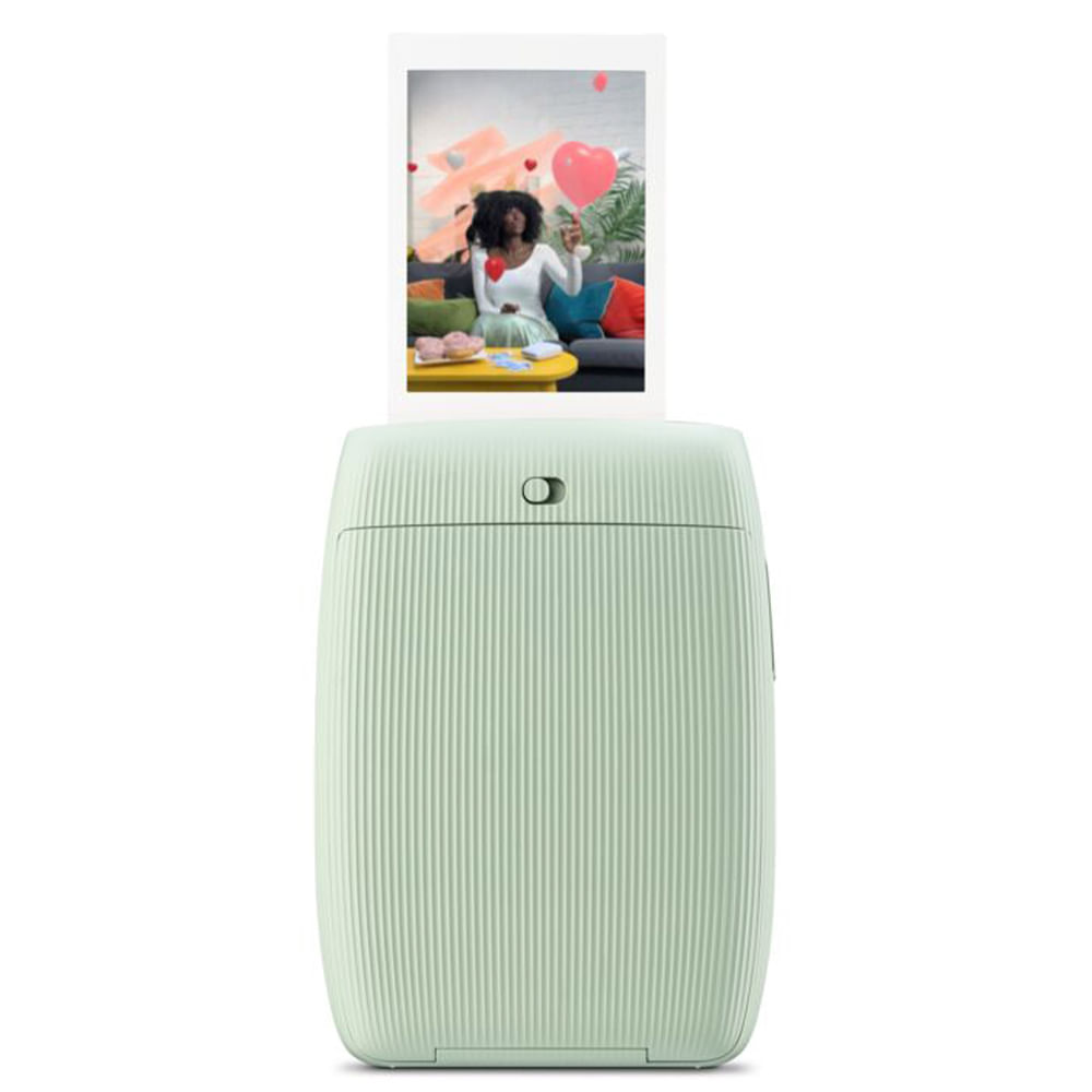 Impressora Fujifilm Instax Mini Link 3 com Bluetooth e USB Sage Green - 705071850