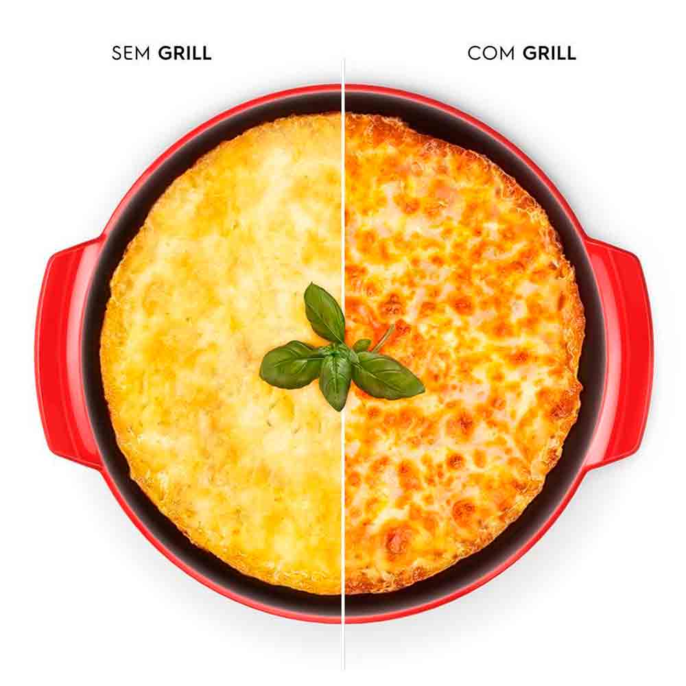 Micro-ondas Electrolux com 31 Litros de Capacidade e Grill Prata - ME41X