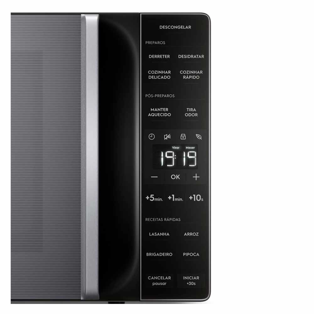 Micro-ondas Electrolux Efficient 23 Litros de Capacidade Prata - ME23S