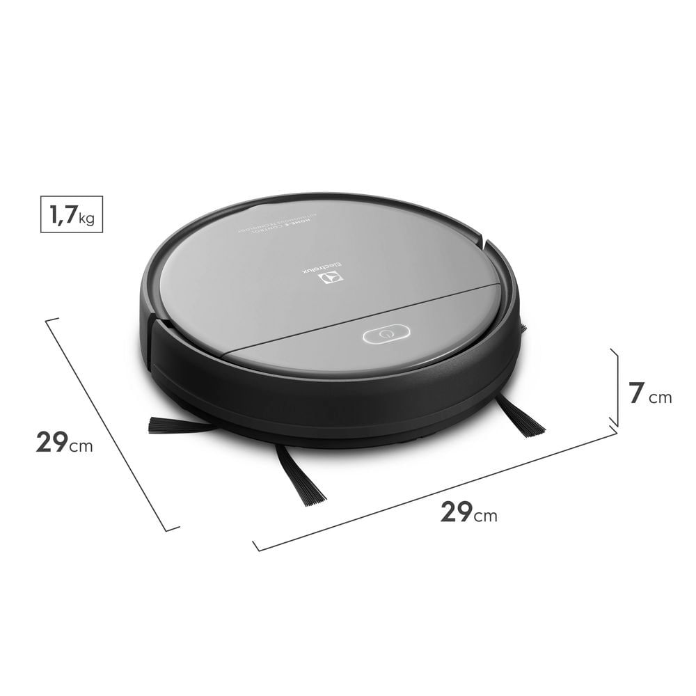 Robô Aspirador de Pó Electrolux Home-E Control Experience Capacidade de 0,2 Litros com Autonomous Technology - ERB2