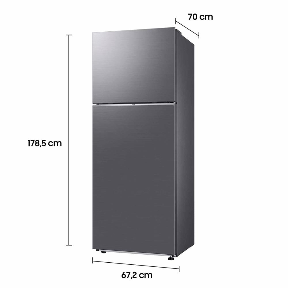 Refrigerador Duplex Evolution SmartThings Samsung Frost Free com 411 Litros Inox Look - RT42DG6630S9FZ