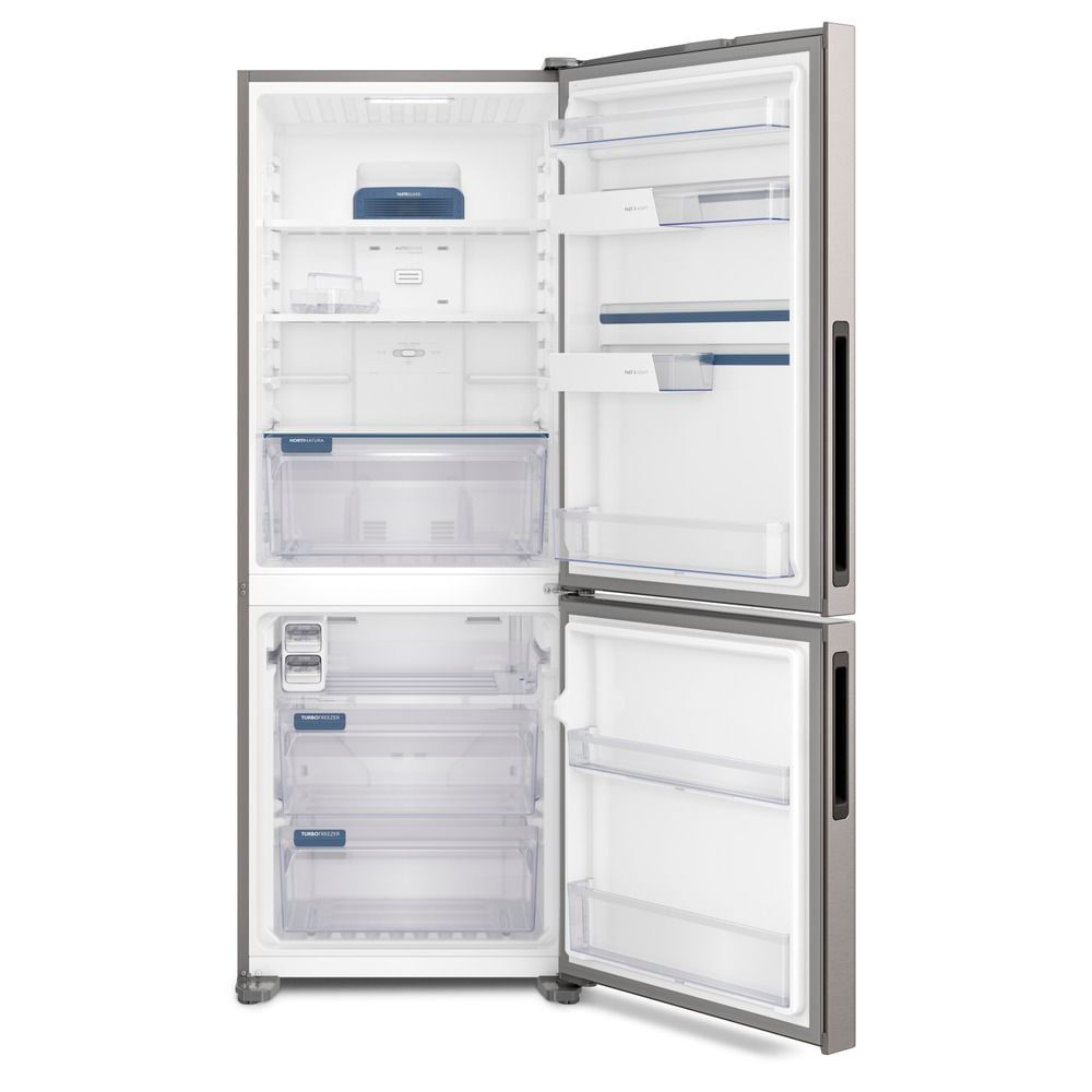 Refrigerador de 02 Portas Electrolux Frost Free com 490 Litros Efficient com AutoSense Inverse Inox Look - IB7S