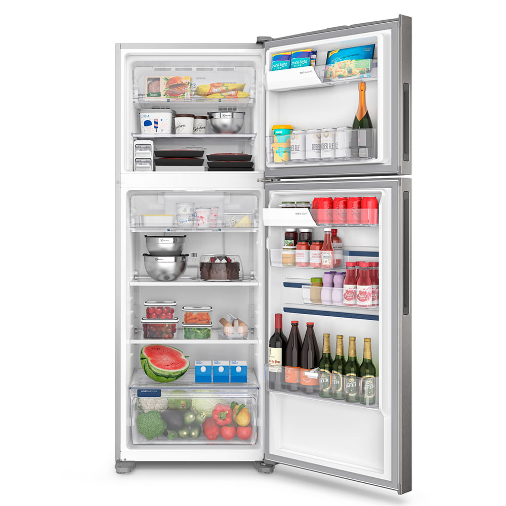 Refrigerador de 02 Portas Electrolux Frost Free com 480 Litros Efficient com AutoSense Inverter Inox Look - IT70S