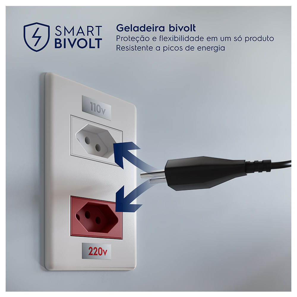 Refrigerador de 02 Portas Electrolux Frost Free com 480 Litros Efficient com AutoSense Inverter Inox Look - IT70S