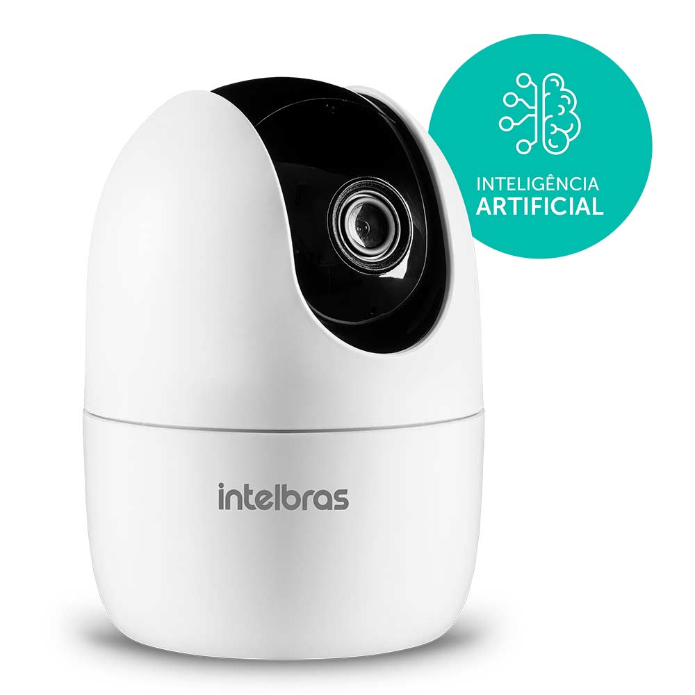 Câmera de Segurança Wi-Fi iM4 C com Micro SD de 32GB Compatível com Alexa e Controle por App - Intelbras