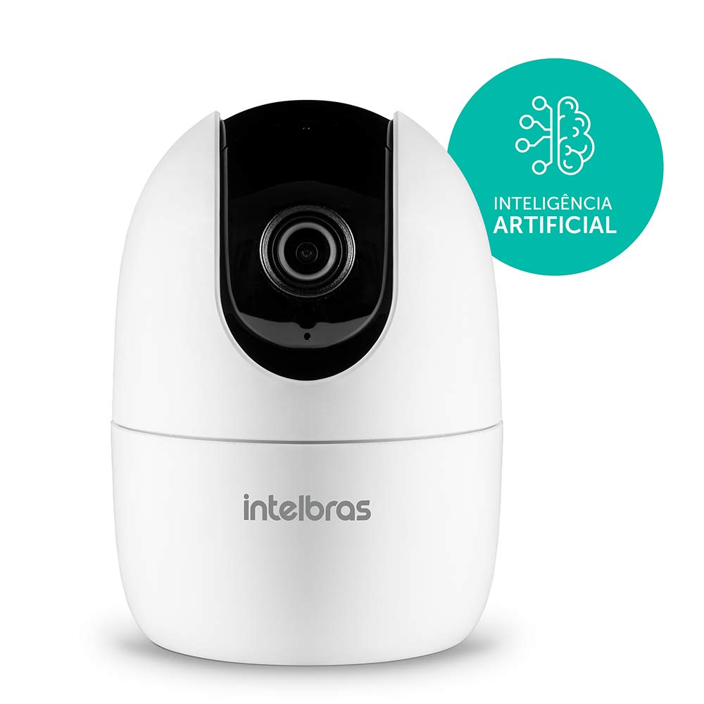 Câmera de Segurança Wi-Fi iM4 C com Micro SD de 32GB Compatível com Alexa e Controle por App - Intelbras