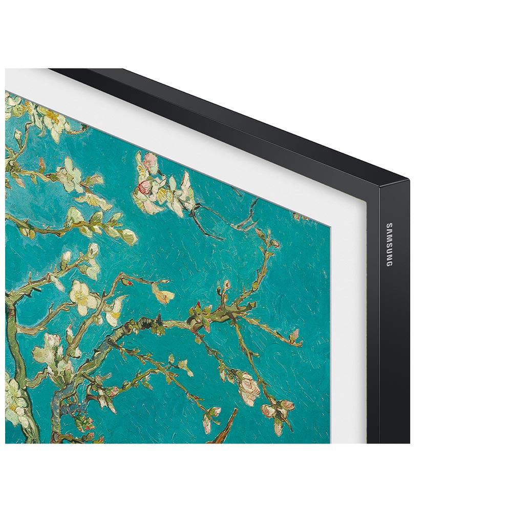 Smart TV Samsung The Frame QLED 32" Polegadas 32LS03C Tela Matte, Design Slim e Wi-Fi