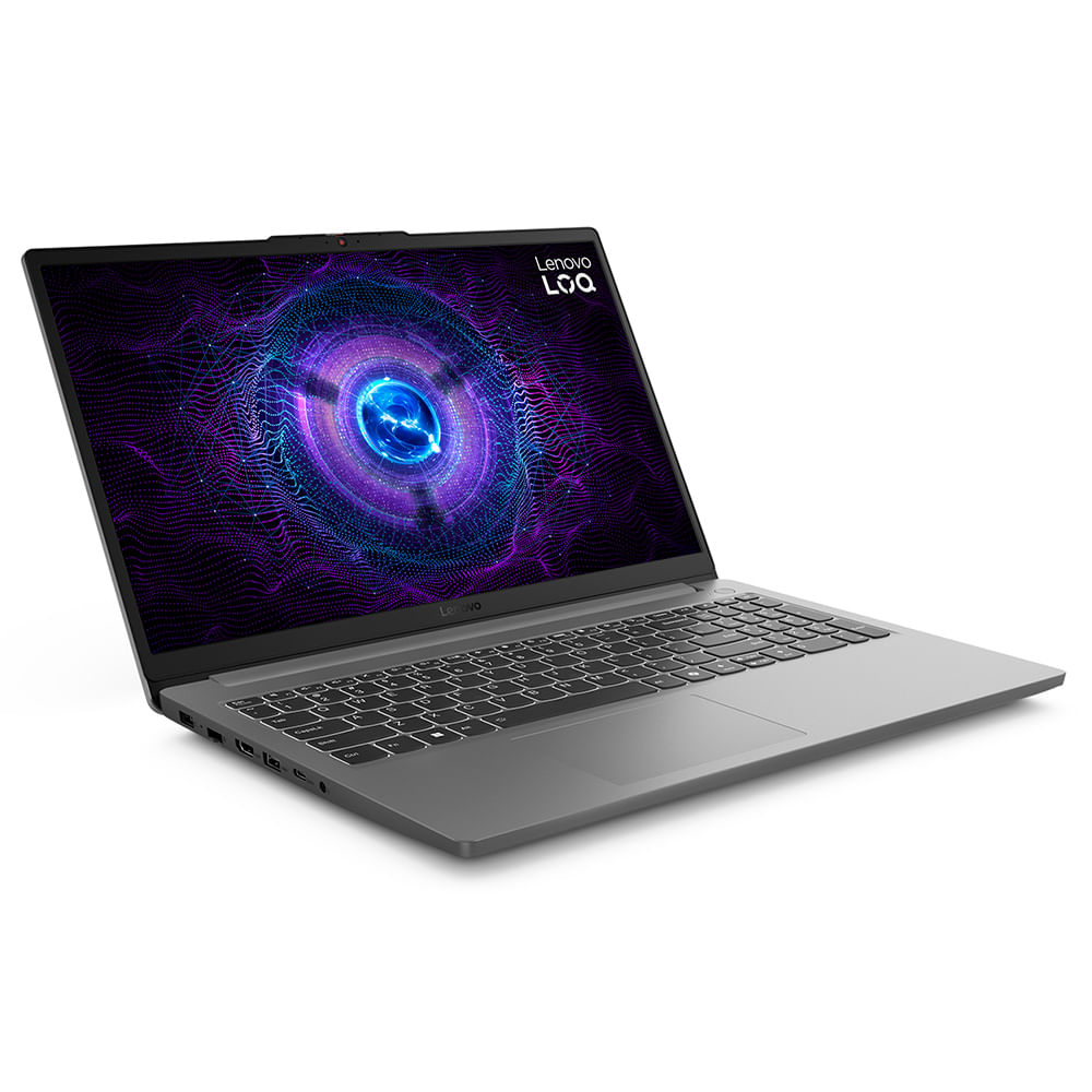 Notebook Gamer Lenovo LOQ-e, Intel Core i5-12450HX, 16GB/512GB SSD, RTX3050 6GB, Win11, Tela 15,6” - 83ME0007BR