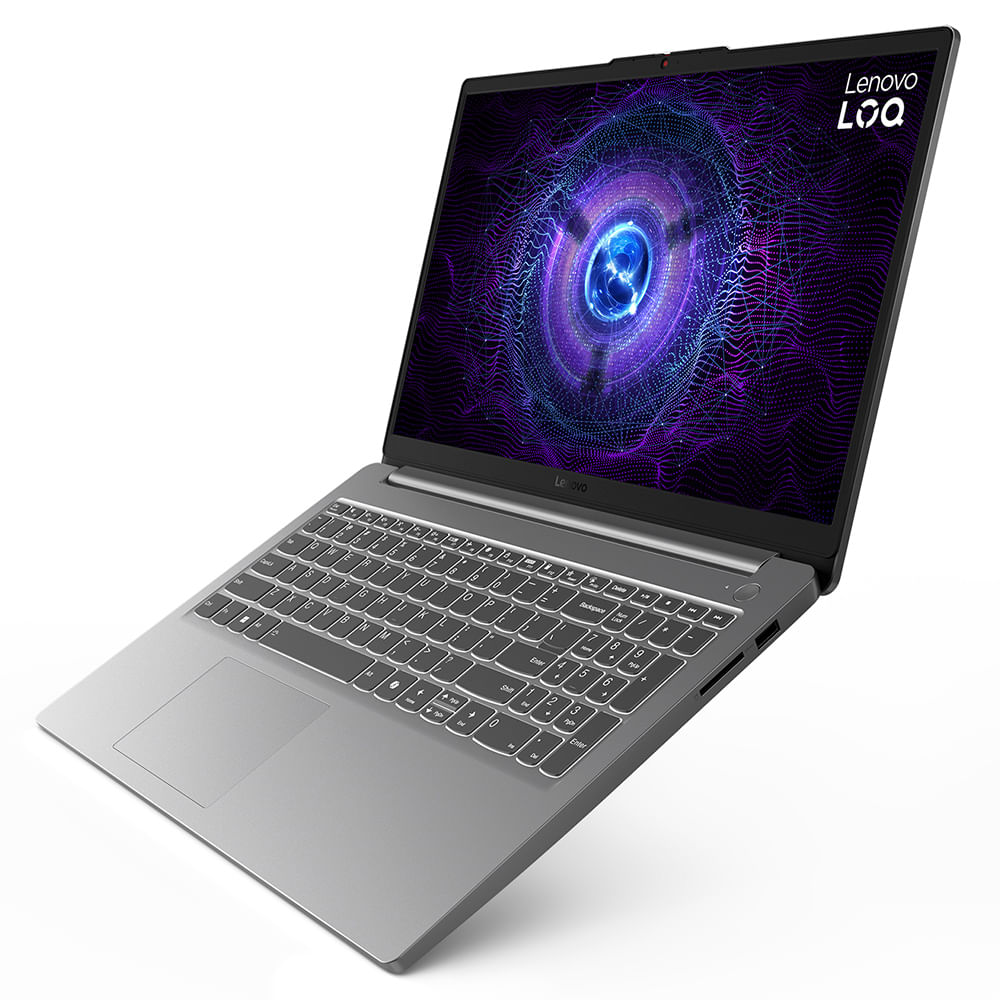 Notebook Gamer Lenovo LOQ-e, Intel Core i5-12450HX, 16GB/512GB SSD, RTX3050 6GB, Win11, Tela 15,6” - 83ME0007BR