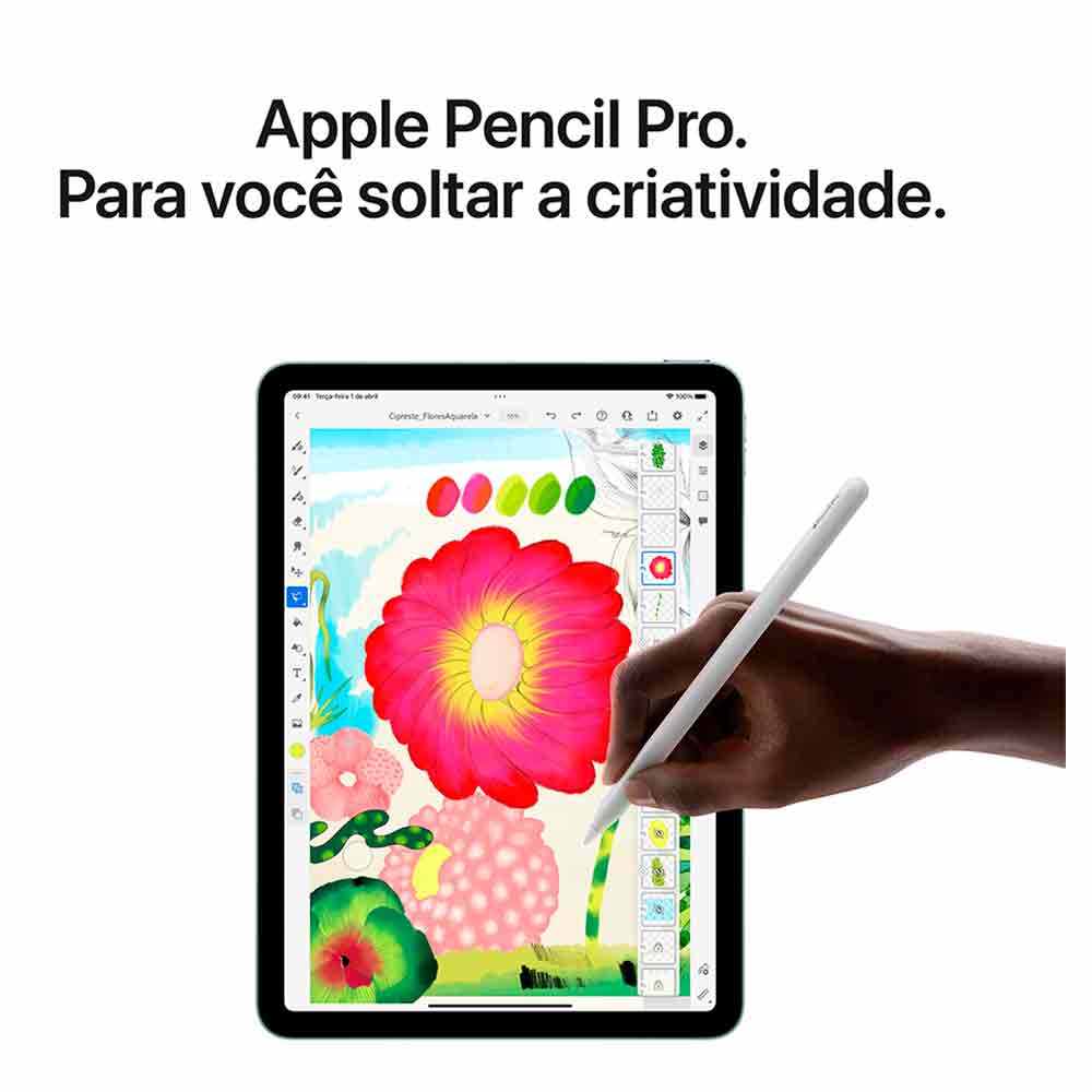 iPad Air Apple Processador M3 (11", Wi-Fi, 256GB) - Cinza