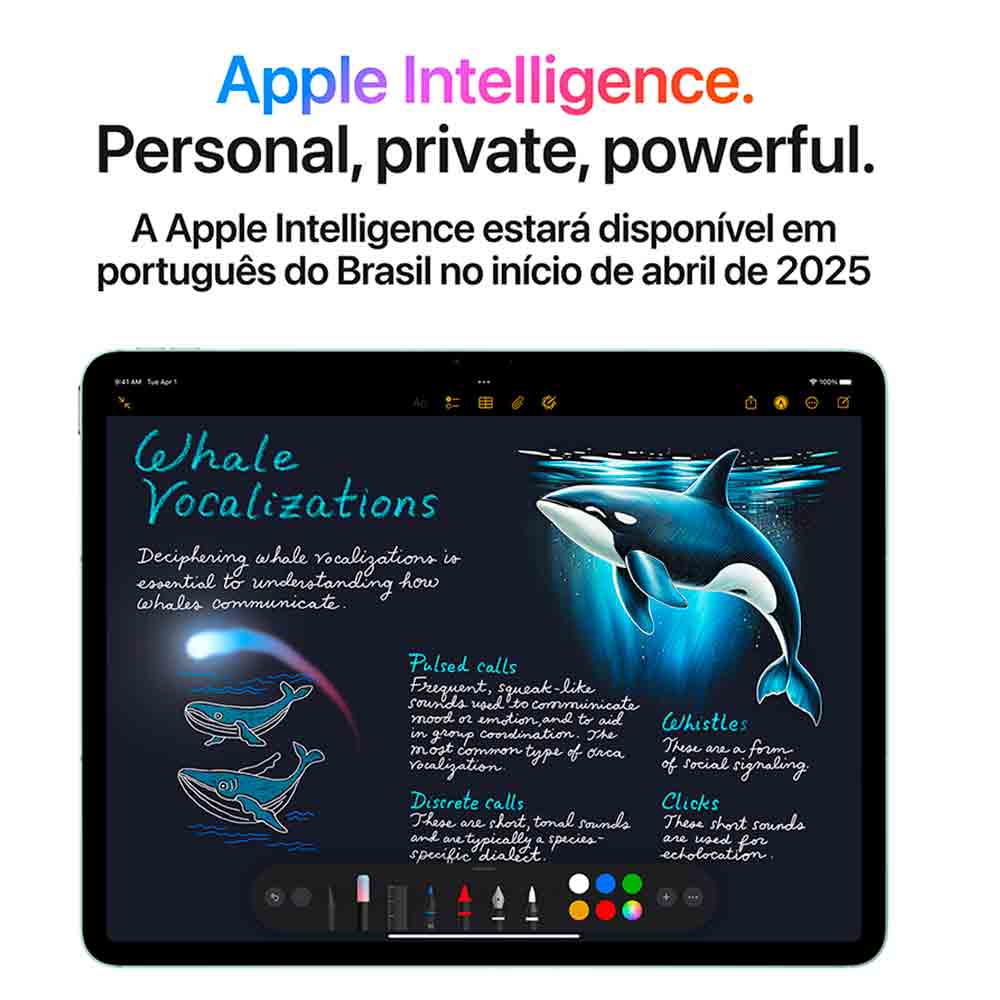 iPad Air Apple Processador M3 (13", Wi-Fi, 512GB) - Azul
