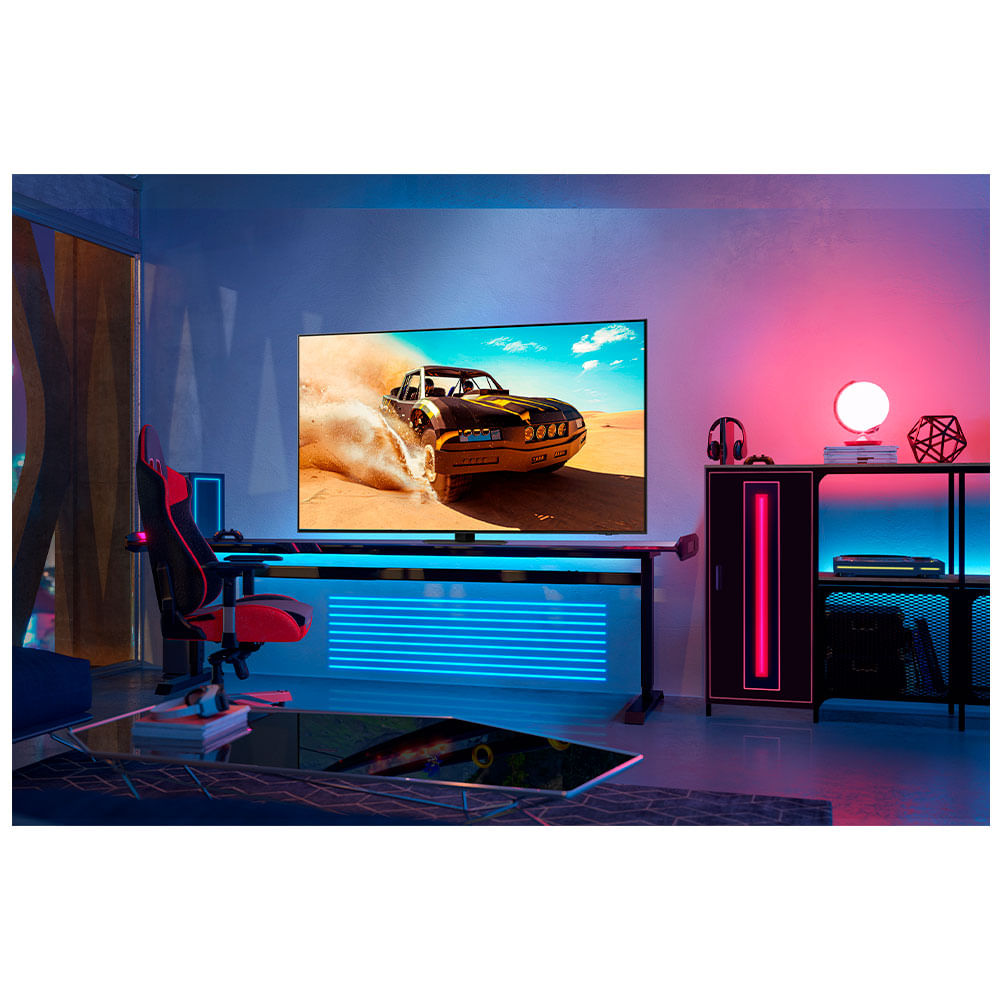 Smart TV Samsung Neo QLED 4K 43" Polegadas 43QN90D 2024, Processador com AI e Alexa Built in