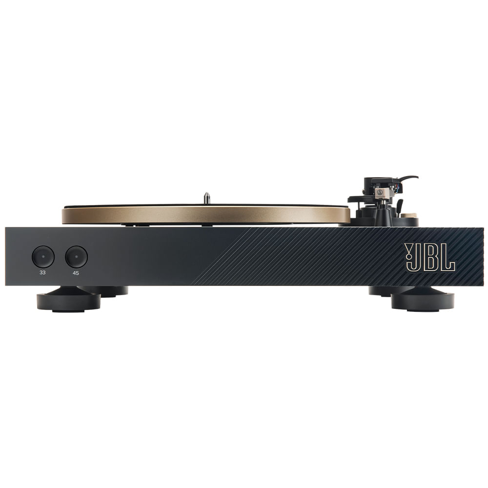 Toca Discos Spinner JBL Preto com Dourado - LSPINNER