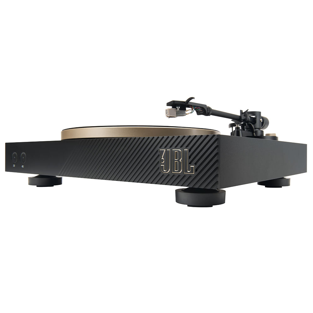 Toca Discos Spinner JBL Preto com Dourado - LSPINNER