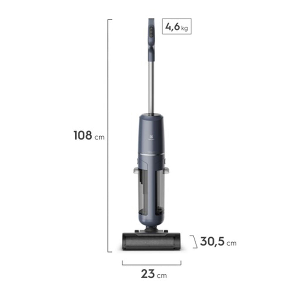 Limpadora de Piso sem Fio Electrolux Experience Capacidade de 0,58 Litros com MultiClean 3 em 1 - EMC2500