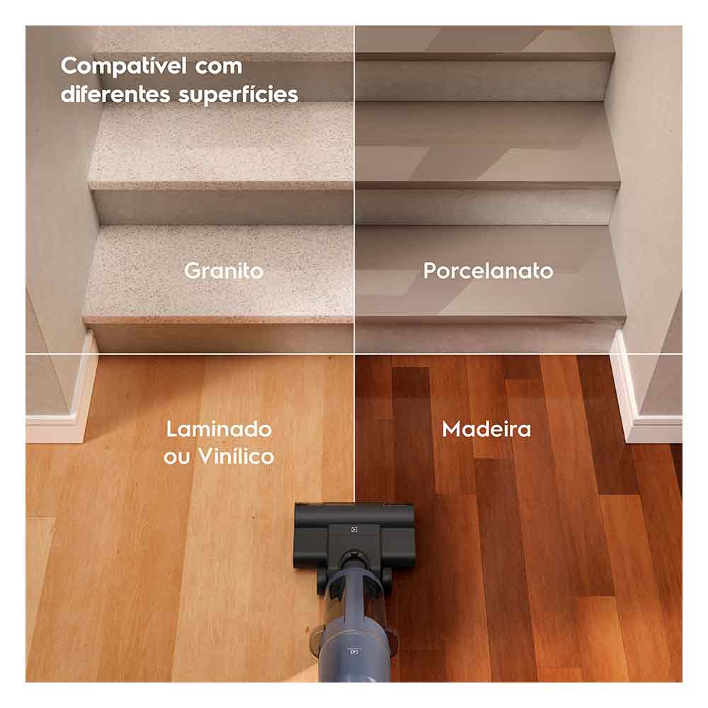 Limpadora de Piso sem Fio Electrolux Experience Capacidade de 0,58 Litros com MultiClean 3 em 1 - EMC2500