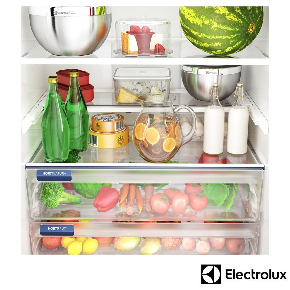Refrigerador Multidoor Efficient Electrolux de 03 Portas Frost Free com 590 Litros AutoSense e Inverter Inox IM8S