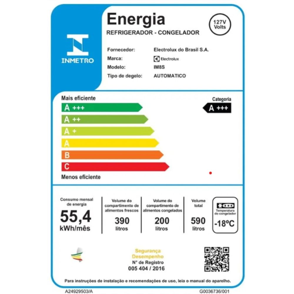 Refrigerador Multidoor Efficient Electrolux de 03 Portas Frost Free com 590 Litros AutoSense e Inverter Inox IM8S