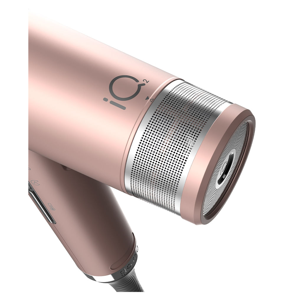 Secador de Cabelo Gama Italy IQ3 Perfetto com 03 Velocidades e 1600W Rosê Gold - IQ3PERF