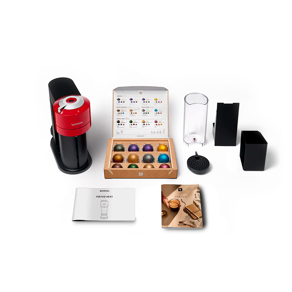 Cafeteira Nespresso Vertuo Next Vermelho Cereja para Café Espresso - GCV1-BR-RE-NE