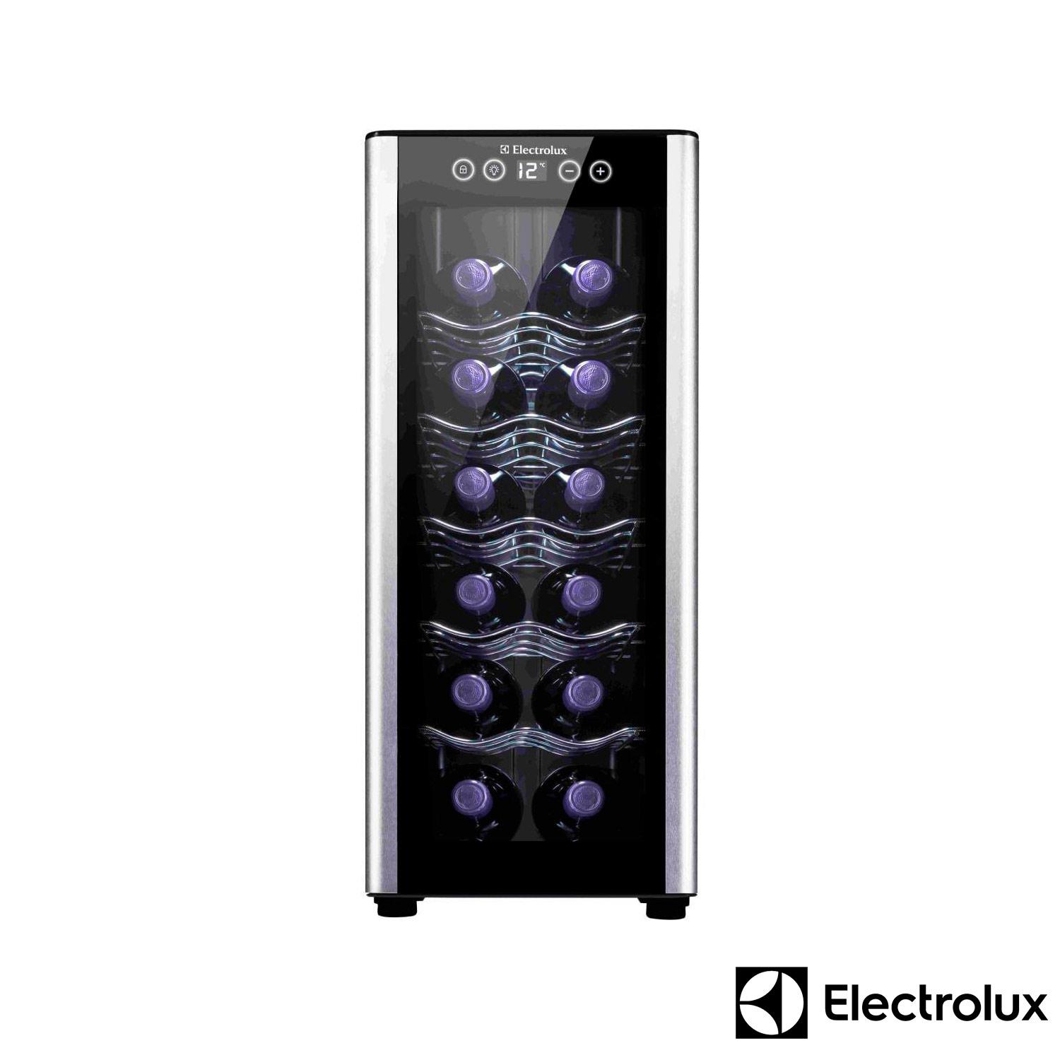 Adega de Vinhos Electrolux para 12 Garrafas com até 18°C e Controle de Temperatura - ACB12