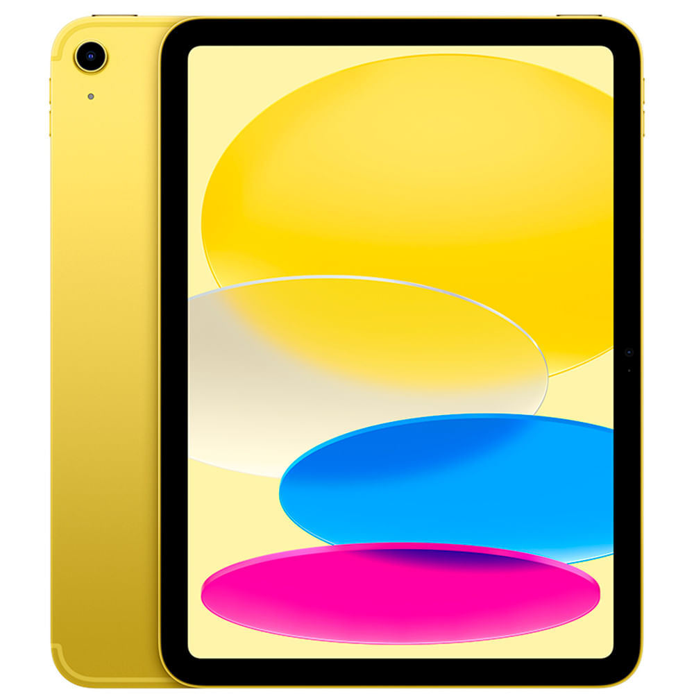 Apple iPad 11, Chip A16, (Wi-Fi + Cellular, 512GB) - Amarelo
