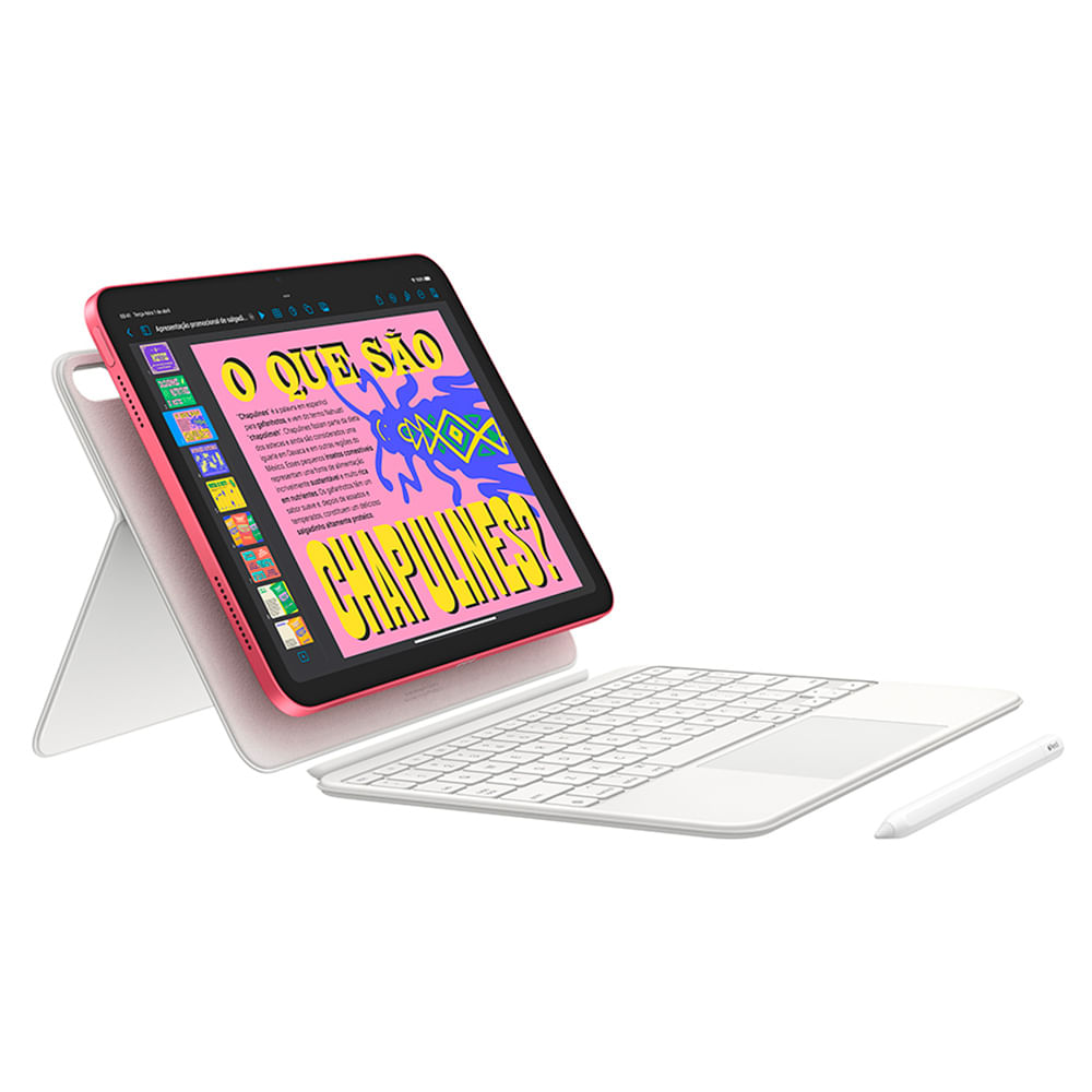 Apple iPad 11, Chip A16, (Wi-Fi + Cellular, 512GB) - Amarelo