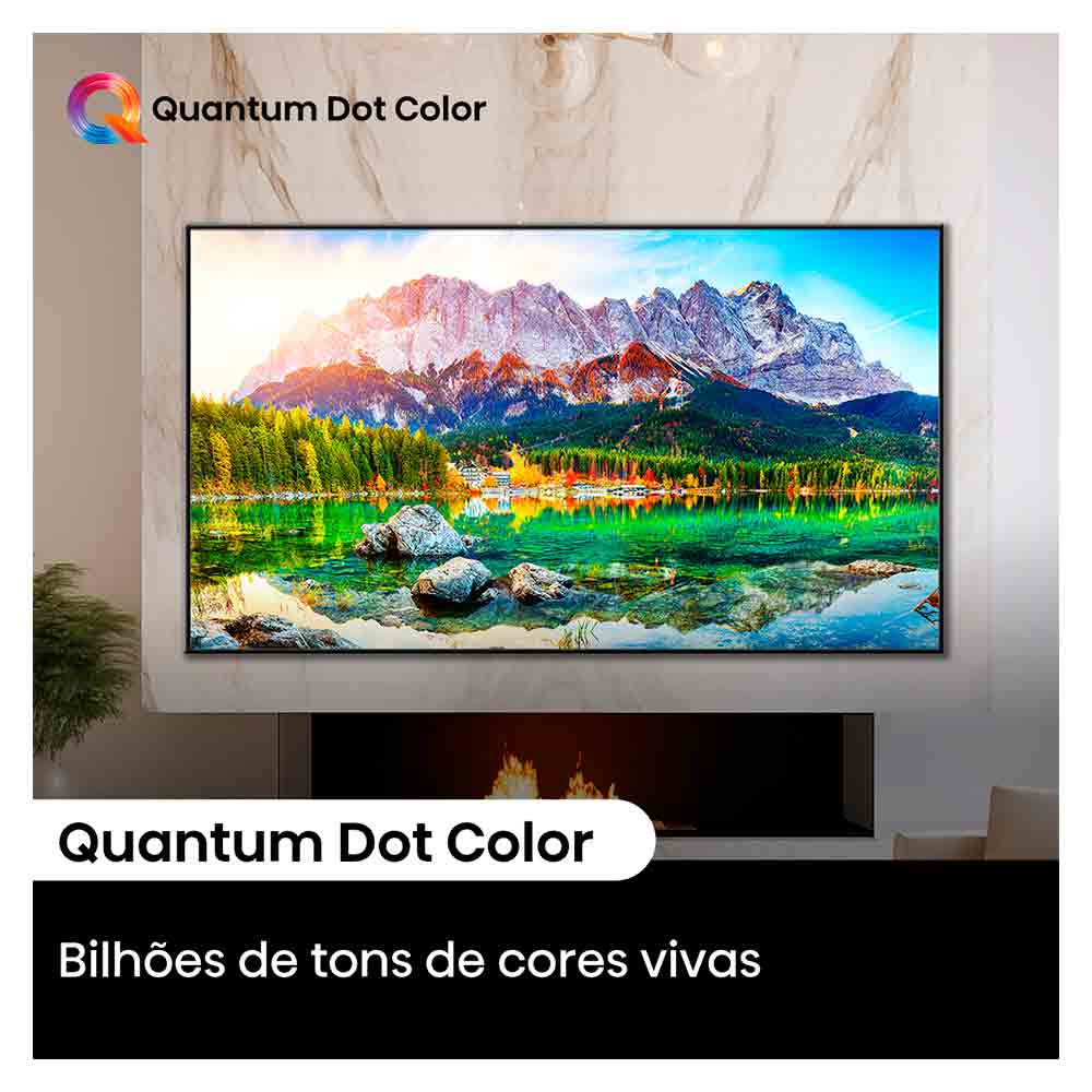Smart TV Hisense UHD 4K Mini LED 85" Polegadas 85U8N com Wi-Fi e Bluetooth Áudio